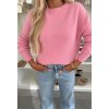 pull maille tres doux rose 694696667ef9f