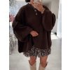 pulls en laine marron fonce 68cad75207f0e