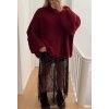 pulls en laine bordeaux 68cad731818cd