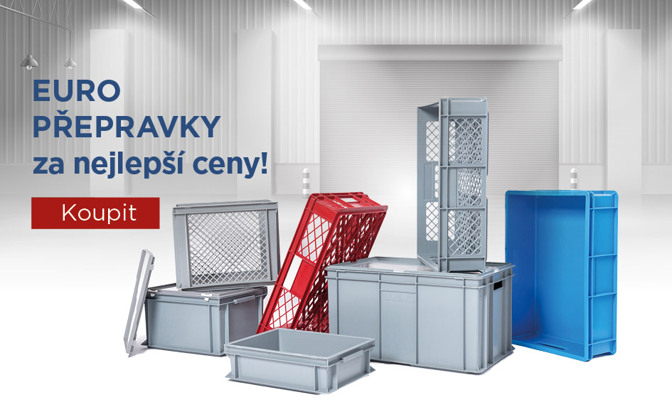Kvalitní Euro přepravky přímo od výrobce!