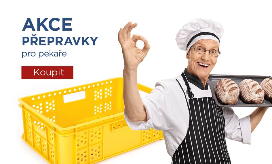 Přepravky na pečivo, lahůdky, cukrářské přepravky