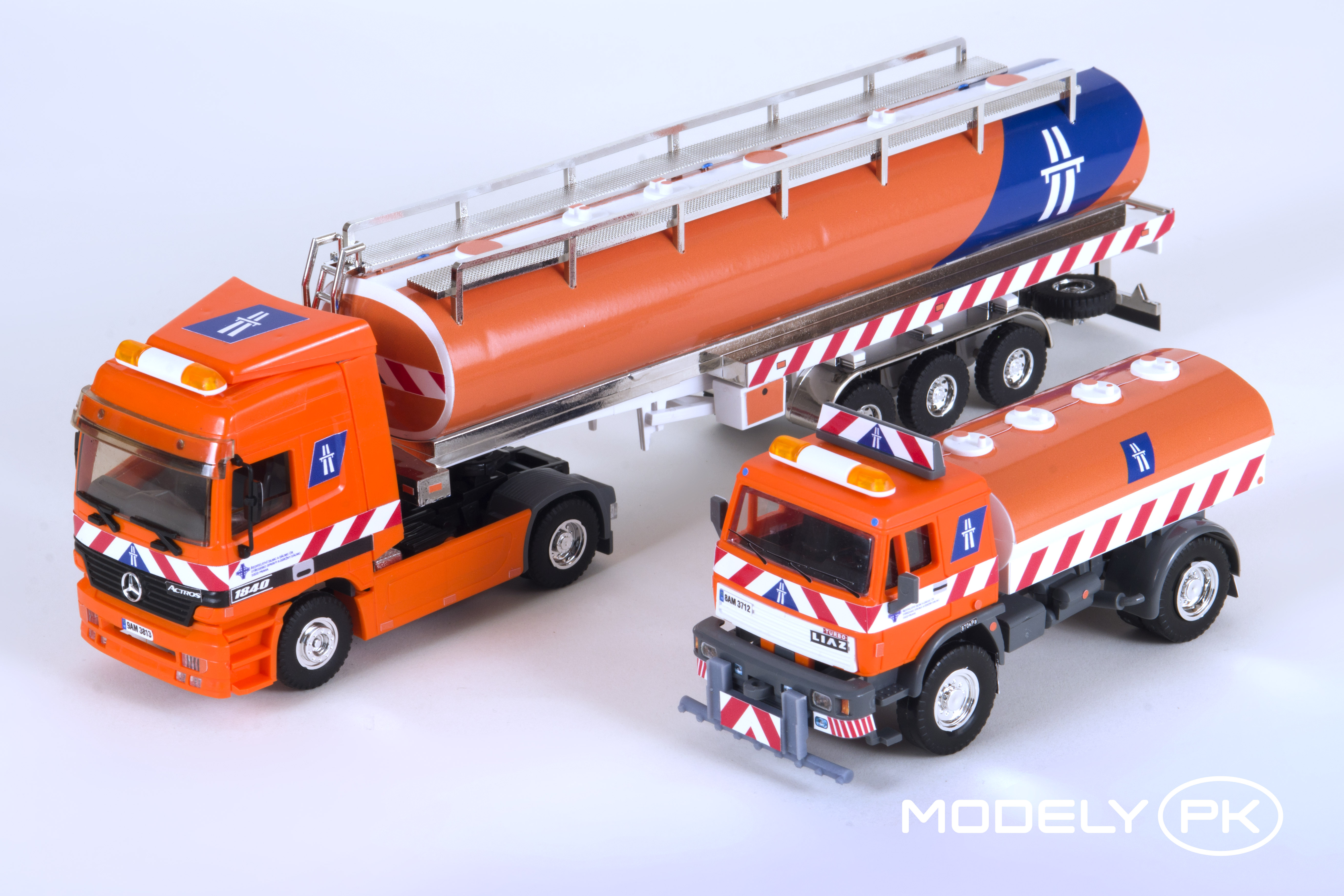 Mercedes Actros ŘSD cisterna