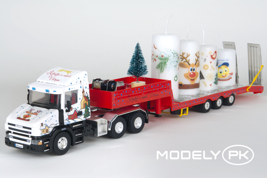 Scania adventní svícen