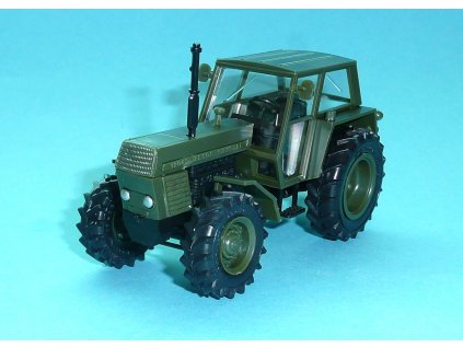 ZETOR Crystal 12045 - stavebnice 1:43 - vojenská zelená II.