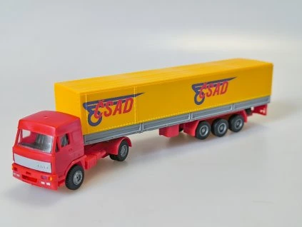 LIAZ MAXI s návěsem valník plachta ČSAD