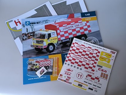 Tatra ČSA 1331 - komplet doplňků