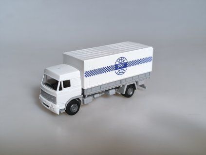 liaz valník plachta čsad - bílá kabina