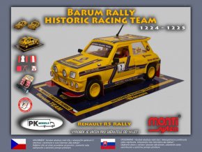 Renault R5 rally Barum rally historic team