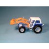 ZETOR Crystal 12045 s čelním nakladačem - stavebnice 1:43 - modrý