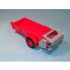 Rozmetadlo RUR-5 k traktoru ZETOR Crystal 12045 - stavebnice 1:43 - červená