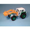 ZETOR Crystal 12045 s čelním nakladačem - stavebnice 1:43 - zelený