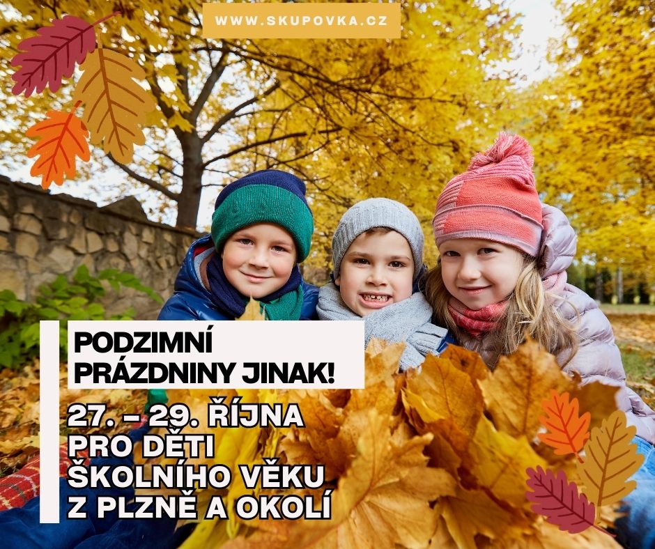 Podzimní prázdniny v Plzni a okolí jinak: děti čekají tematické dny za symbolickou cenu