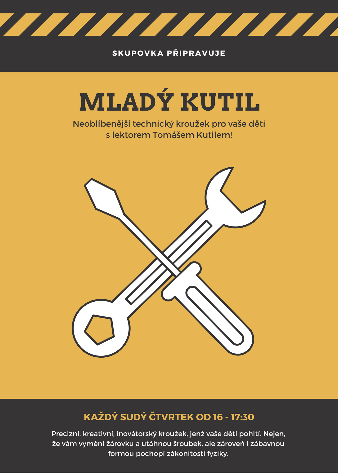 Registrace kroužků na nové pololetí spuštěna.