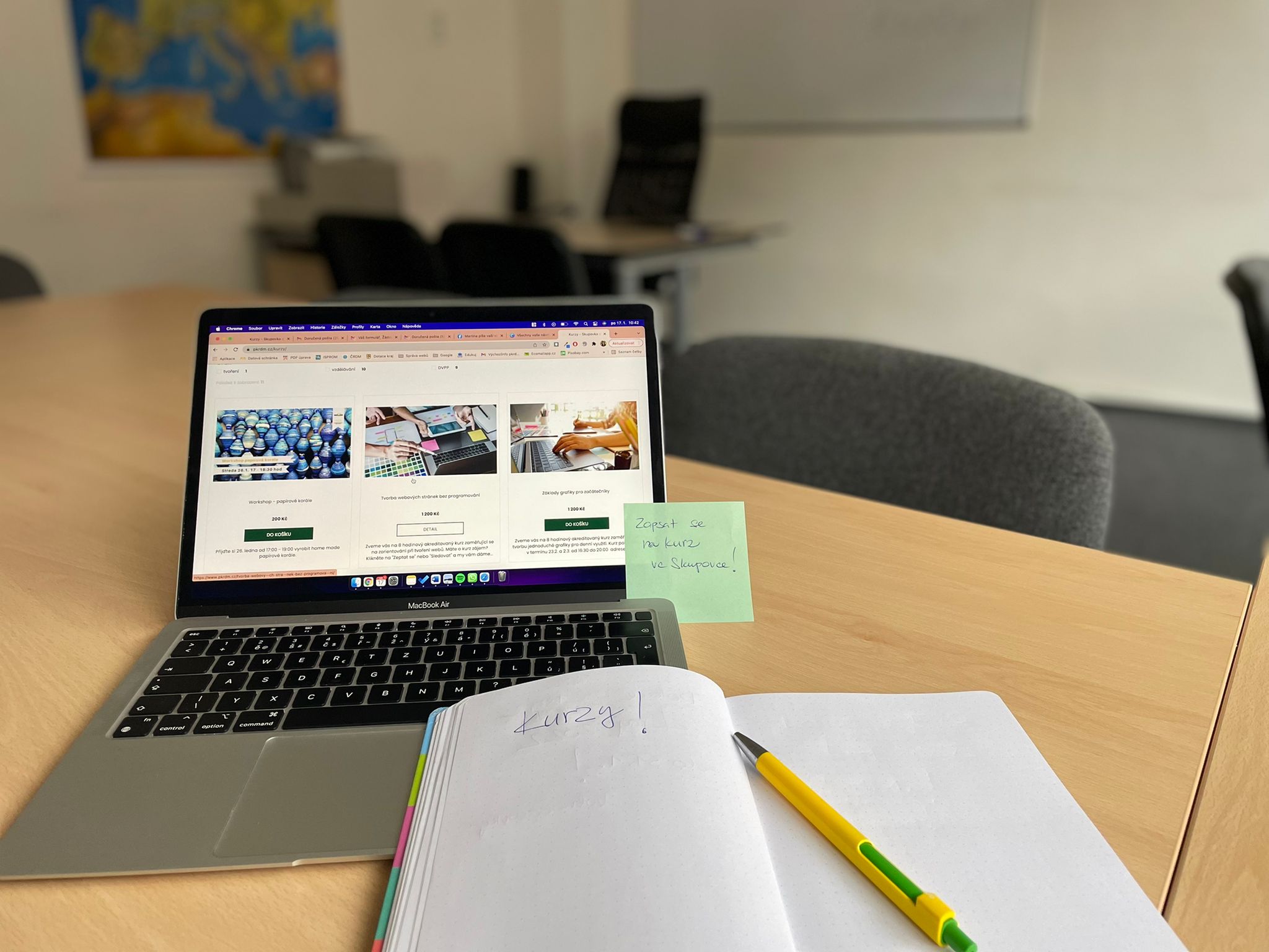 Nové termíny kurzů nejen pro NNO