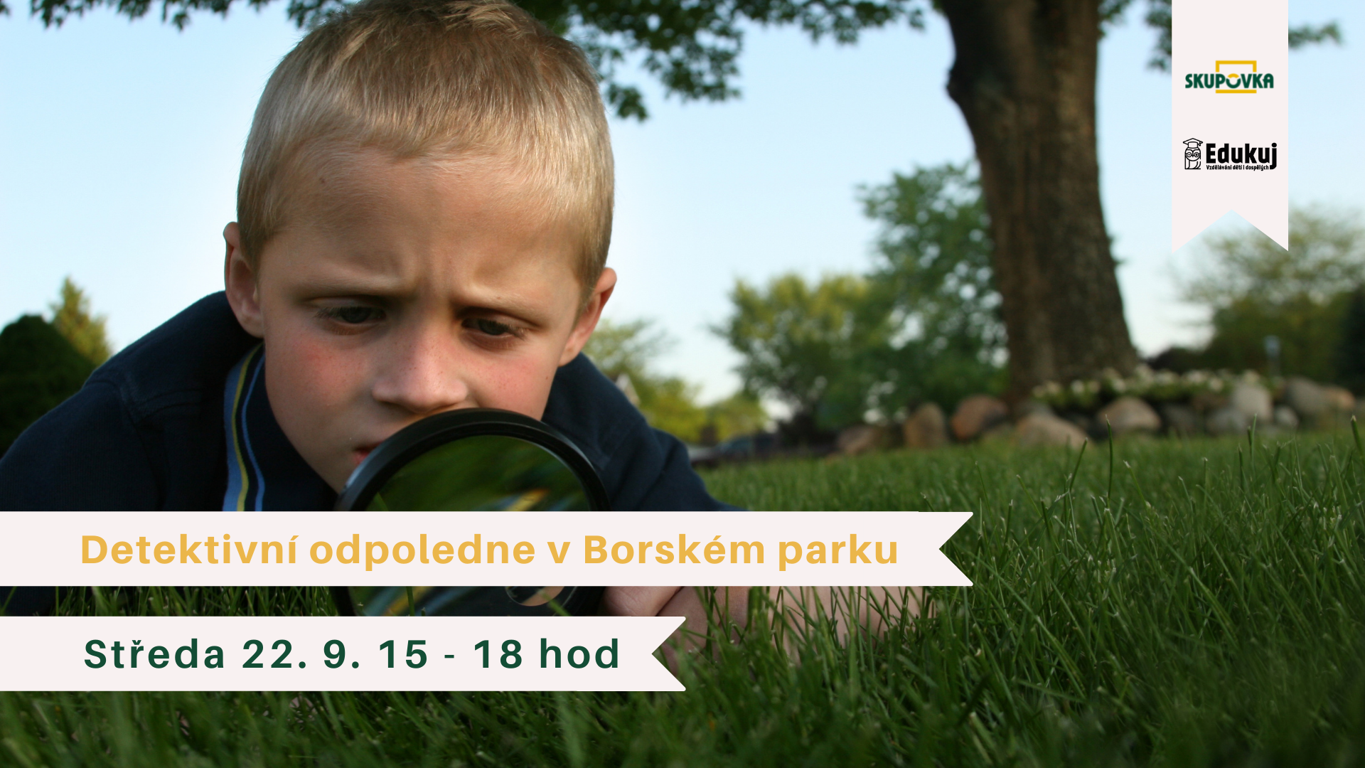 Detektivní odpoledne v Borském parku