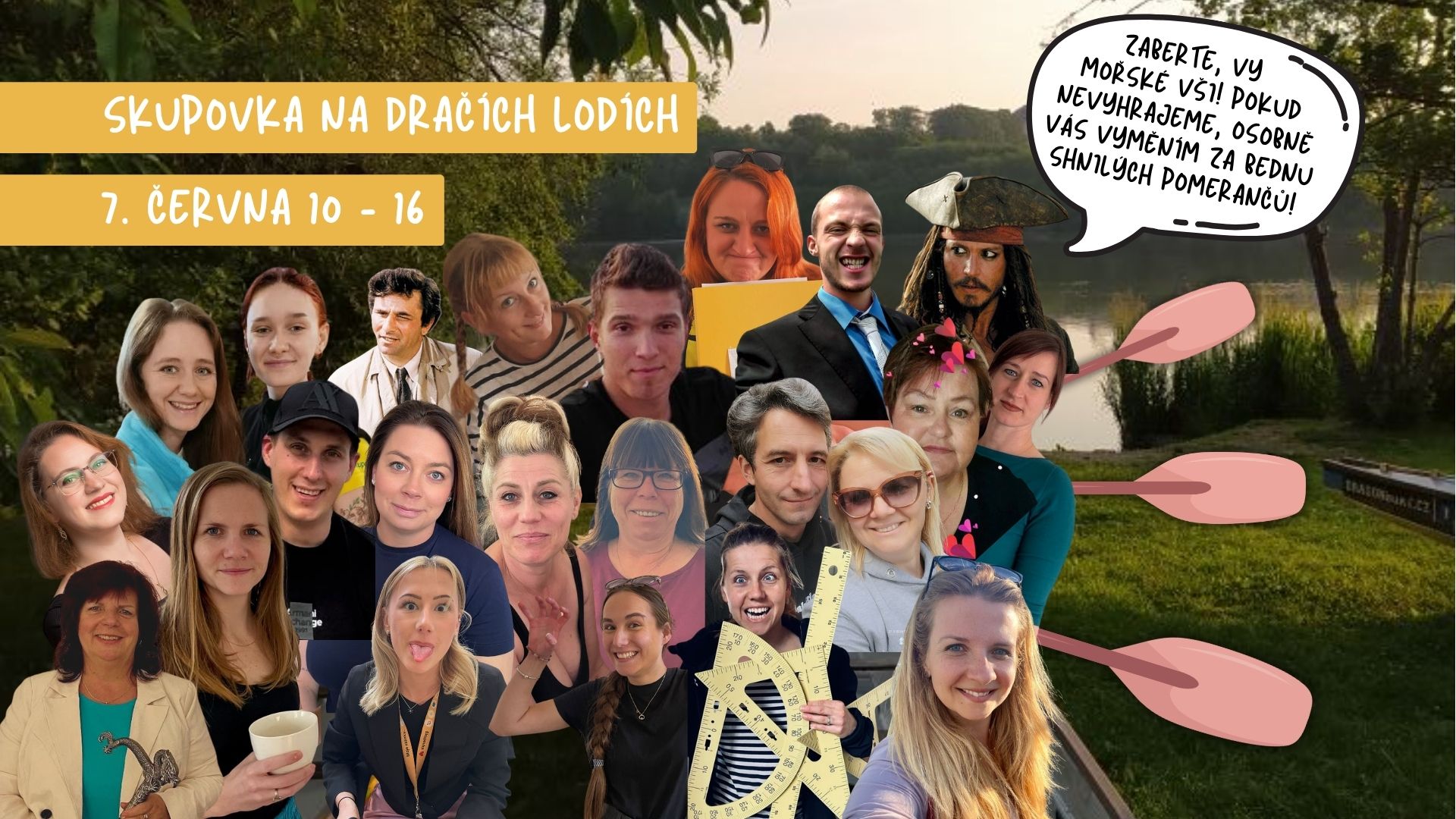 Skupovka na dračích lodích! Přijďte nás podpořit!