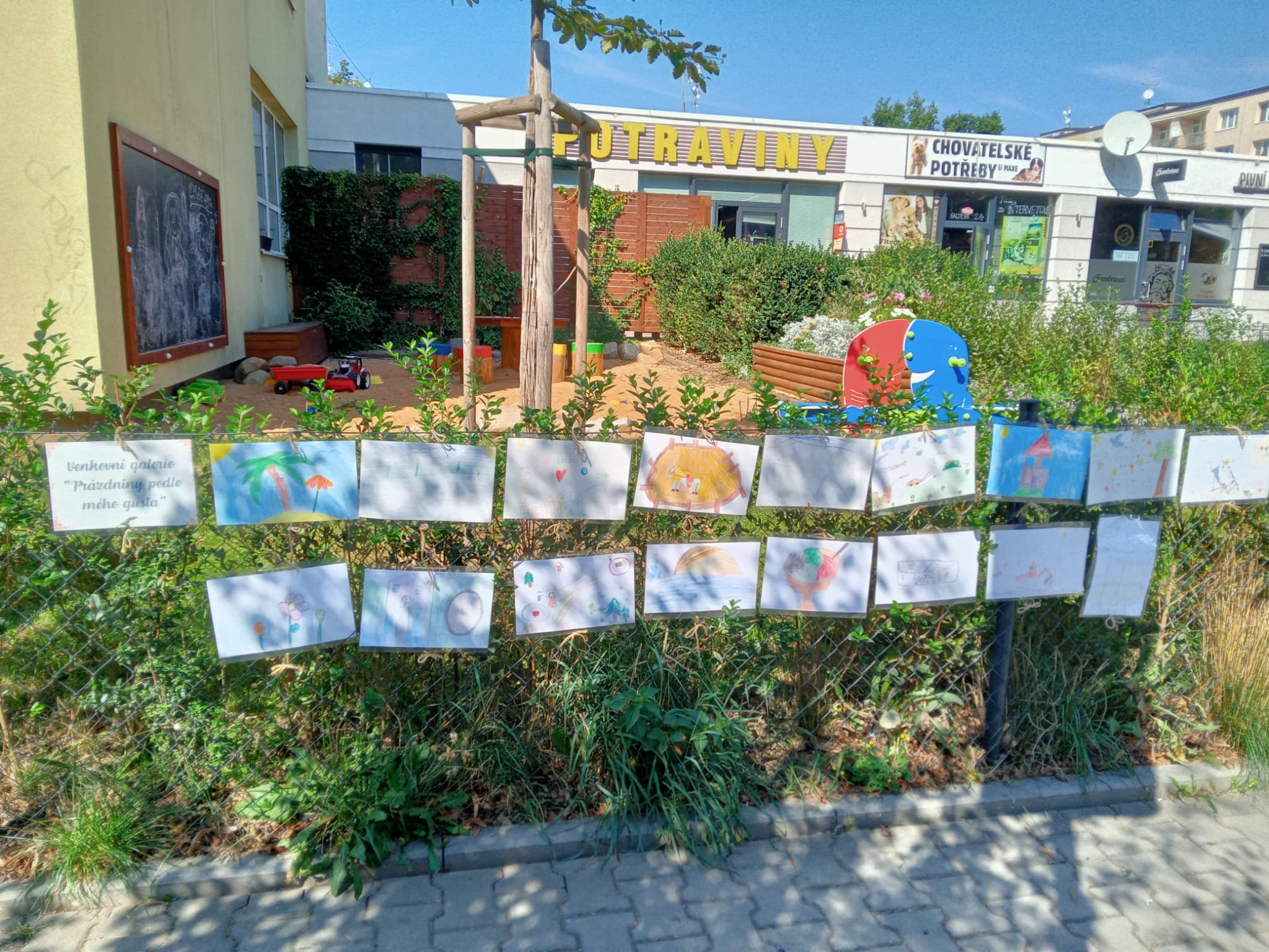 Venkovní galerie "Prázdniny podle mého gusta"