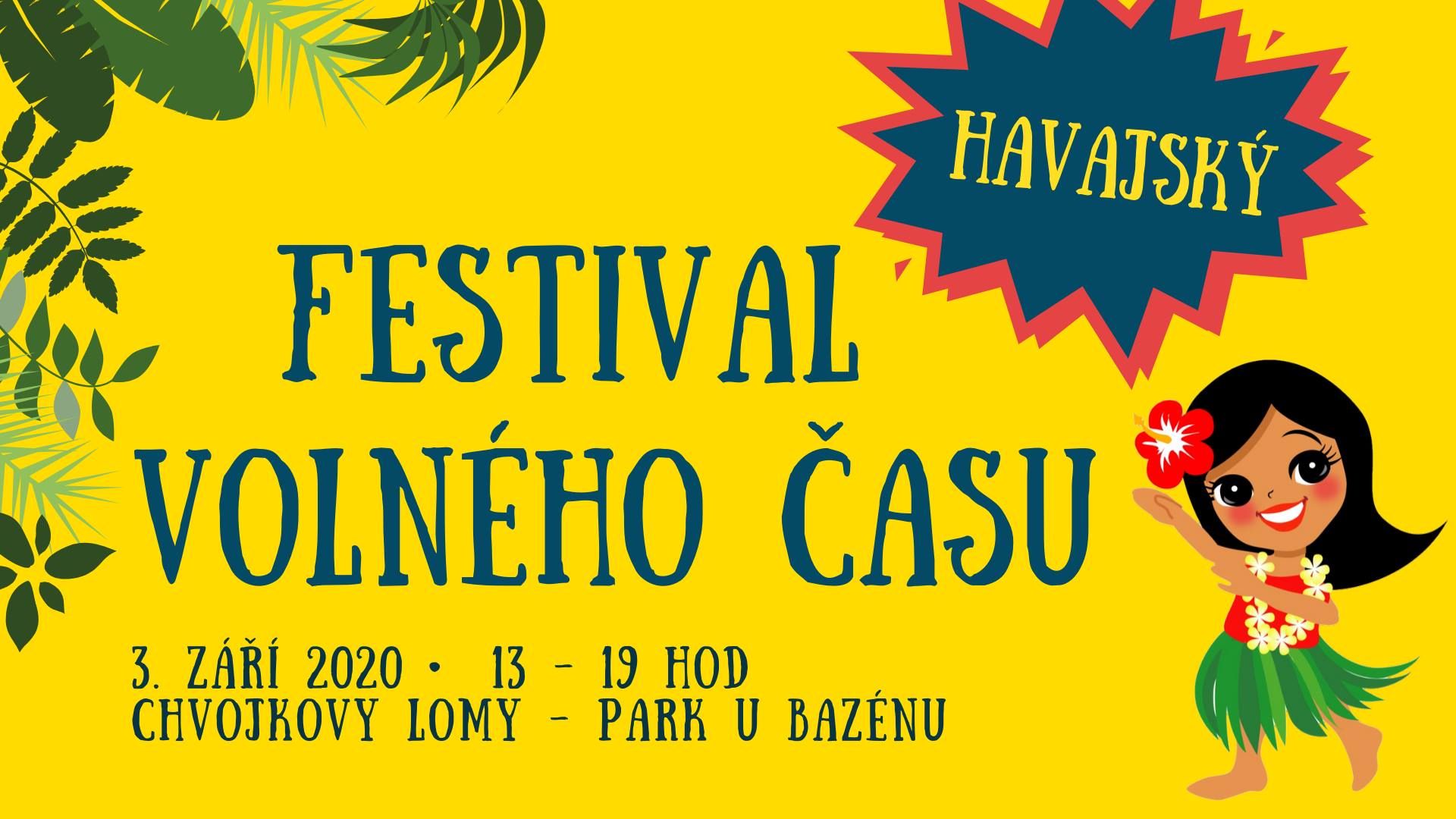 Festival volného času 2020 - spouštíme přihlašování