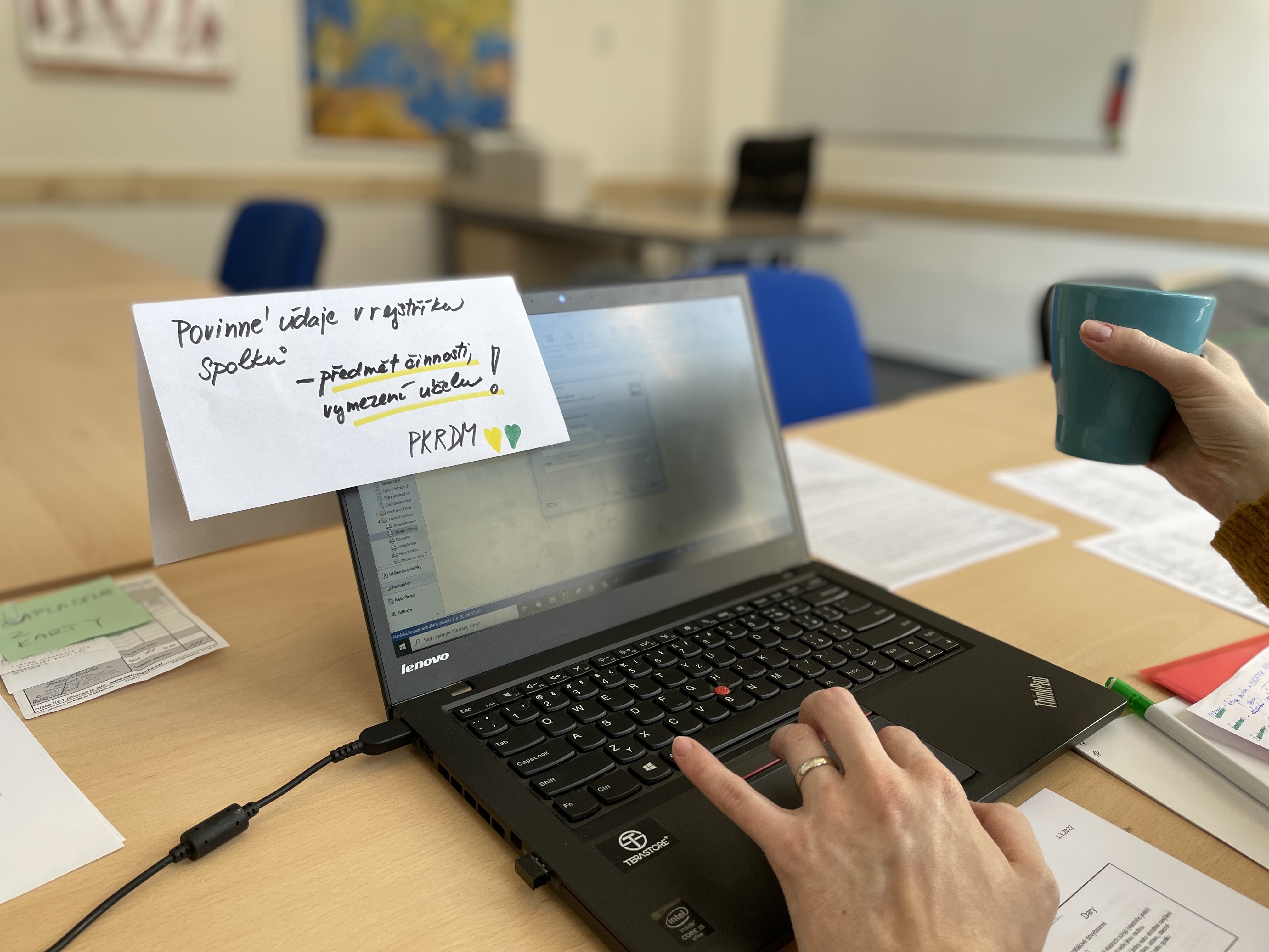 Zákonné povinnosti v rejstříku spolků