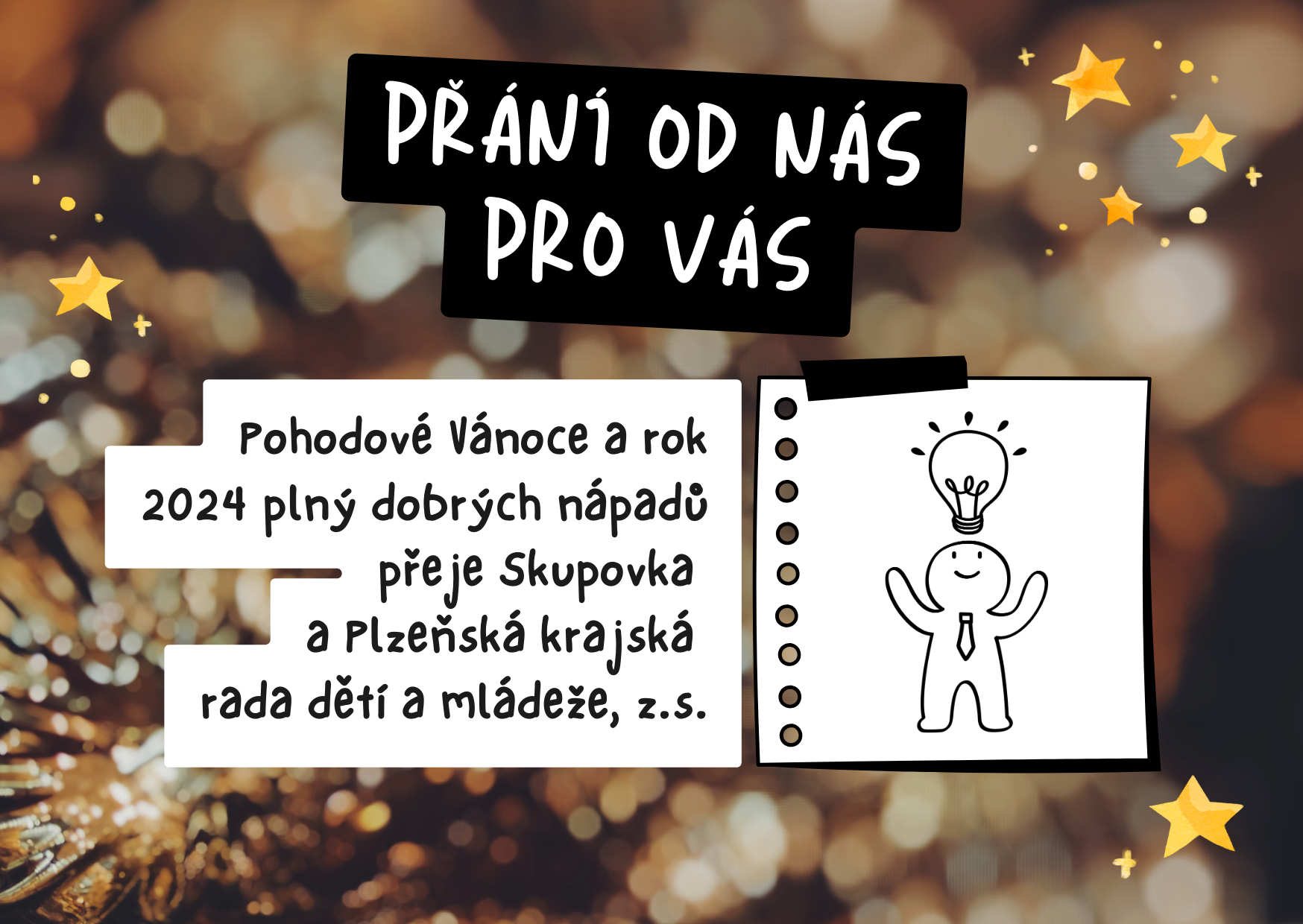 Krásné Vánoce a rok 2024 na pohodu