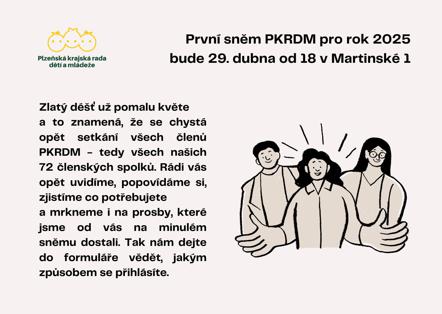 Sněm jaro 2025 je tu