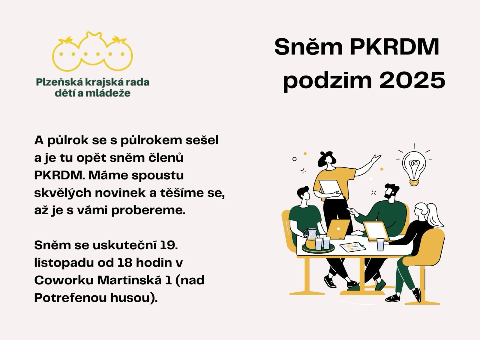 Sněm podzim 2025