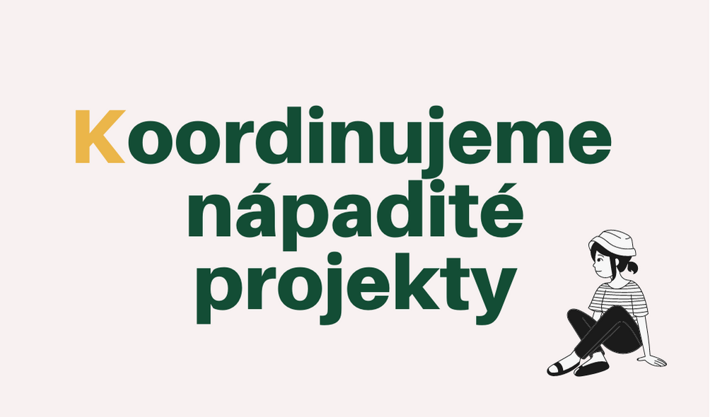 Koordinujeme projekty