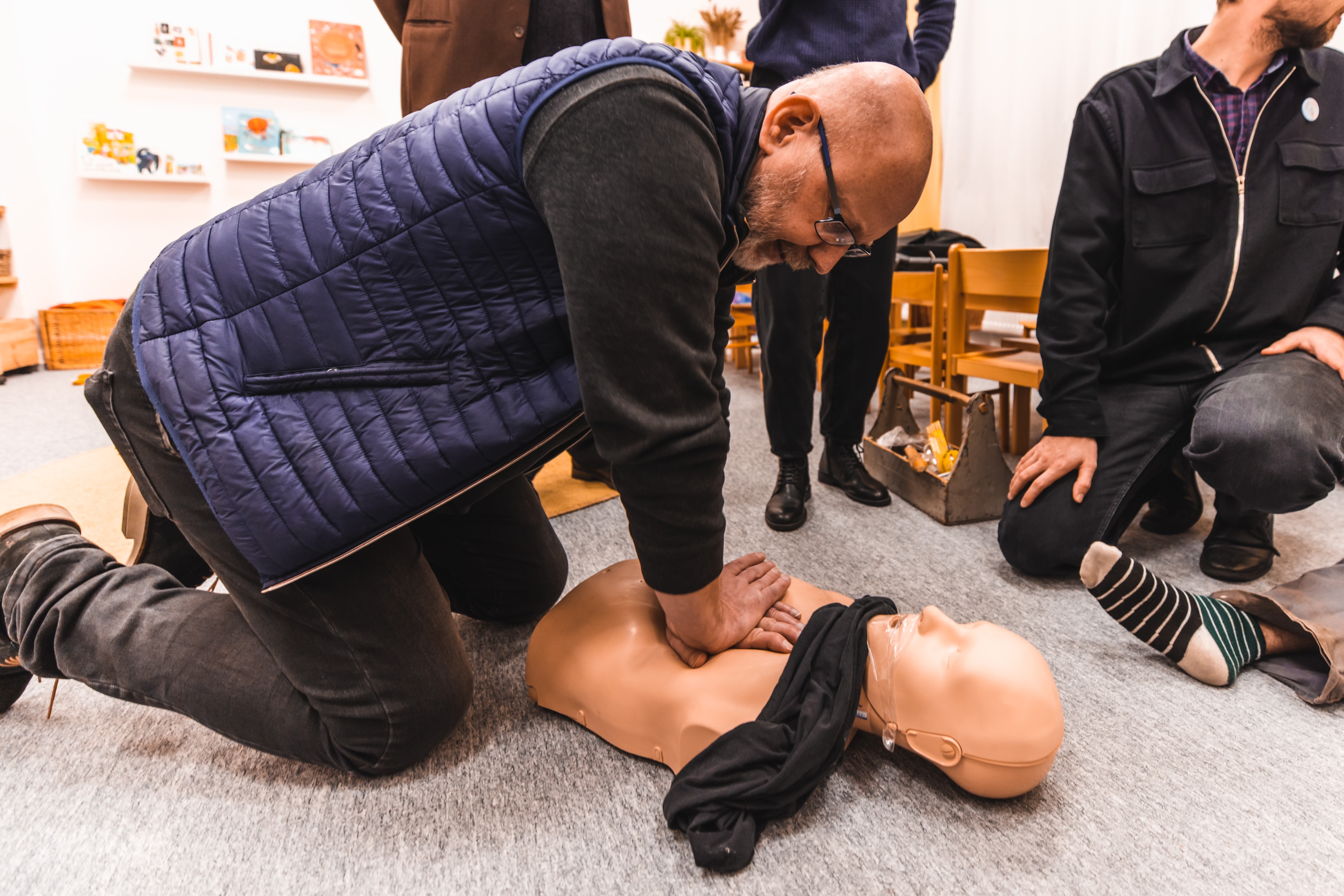 Simulace krizové situace při první pomoci