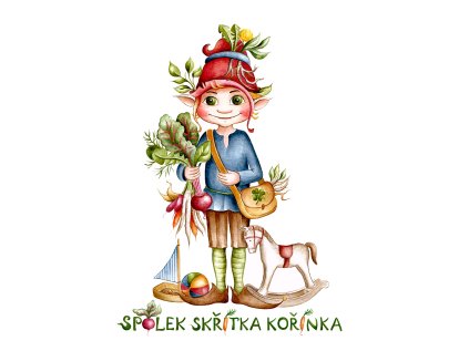 Kořínek s nápisem kopie TeStaBo Kořínkovi
