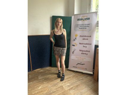 Kostým mini sukně s třásněmi - S119