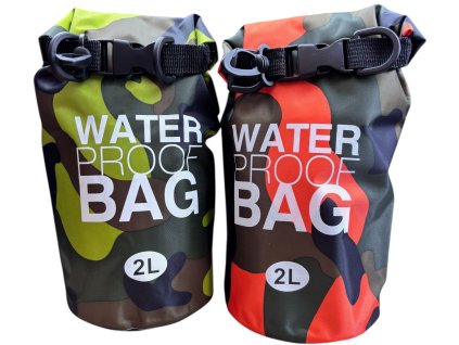 Voděodolný vak camo 2L