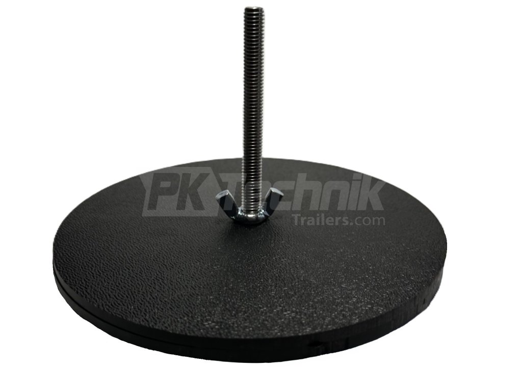 PVC-Ersatzradhalterung für den Innenraum des Anhängers _ PVC spare wheel holder for the interior of the trailer _ PVC držák rezervního kola do vnitřního prostoru přívěsu _ pktechnik 01