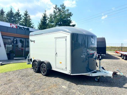 Debon C700 ALU grigio – rimorchio furgonato chiuso