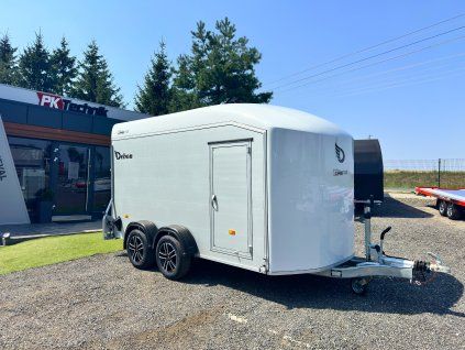 Debon C700 ALU blanc – remorque fourgon fermée