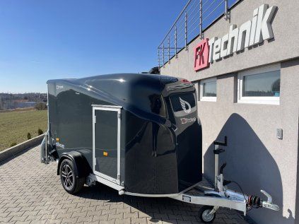 Debon Cargo grey – aerodynamic trailer with fiberglass body