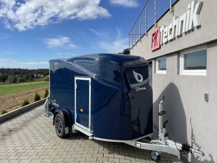 Debon Cargo blue – aerodynamic trailer with fiberglass body