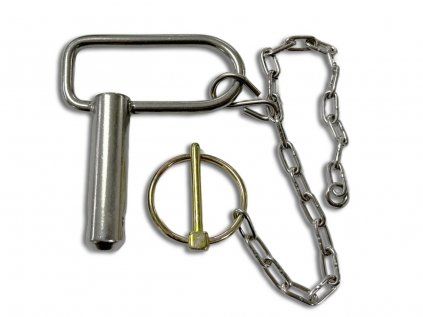 Rampensicherungsstift aus Edelstahl mit Kette für Cheval Liberte, Debon Anhänger