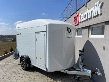 Debon C400 ALU blanc – remorque fourgon fermée