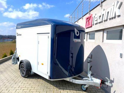 Debon C400 ALU blue – enclosed box trailer