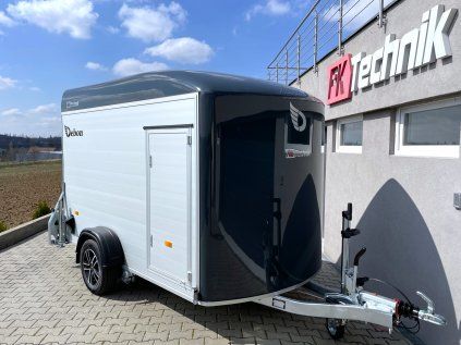 Debon C400 ALU grey – enclosed box trailer