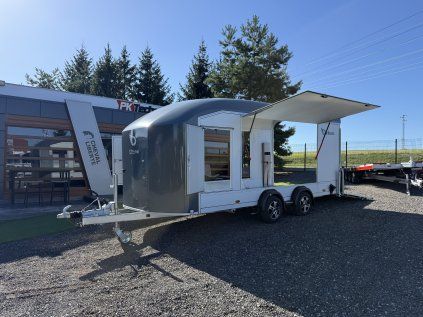 DEBON® C1000 Kastenanhänger, grau