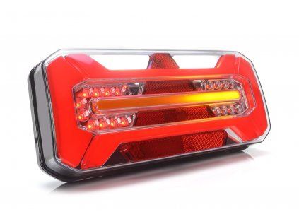 Left combination lamp with dynamic turn signal, for Gromex trailers