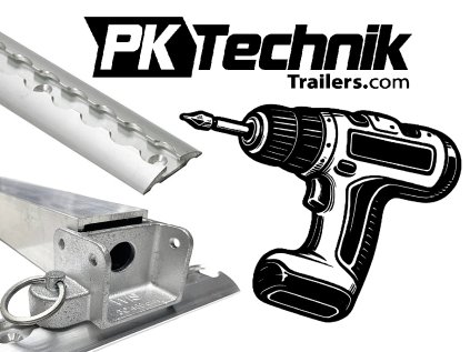 AIRLINE Aluminium Rail Installation for Trailer