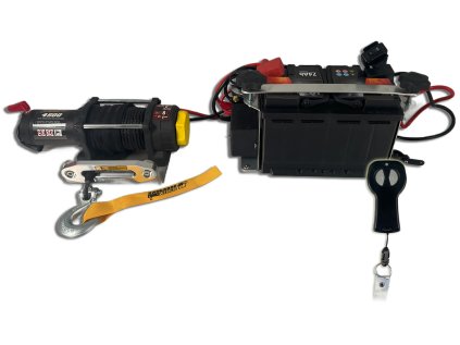 448921 2 sada elektrickeho navijaku vcetne akumulatoru pro privesy debon pktechnik