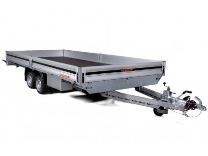 Remorcă universală de marfă RESPO T225F FLATBED, 550x235, 2700 kg