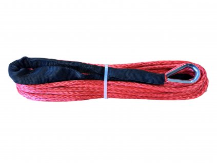 Syntetické lano 6mm x 15 m červené