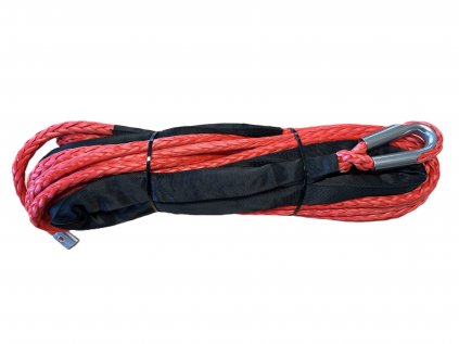 Syntetické lano 13mm x 24 m červené 01