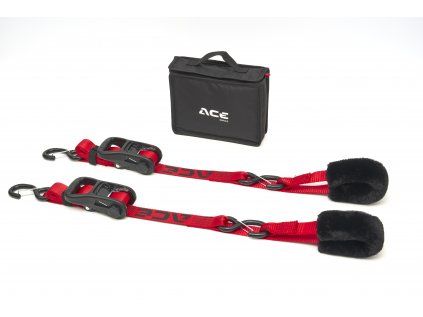 ACEBIKES Ratchet Premium Deluxe® sangles d’arrimage moto professionnelles