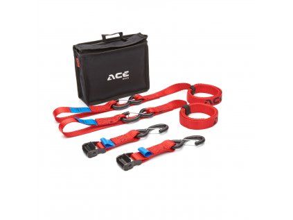 ACEBIKES Cam Buckle Premium® Motorcycle Tie Down Straps Set 2