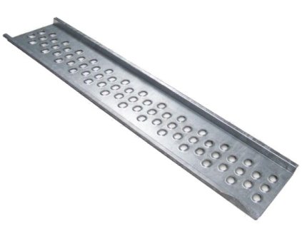 450238 450238 450238 ocelovy najezd vapp 2000x385x50 mm levy